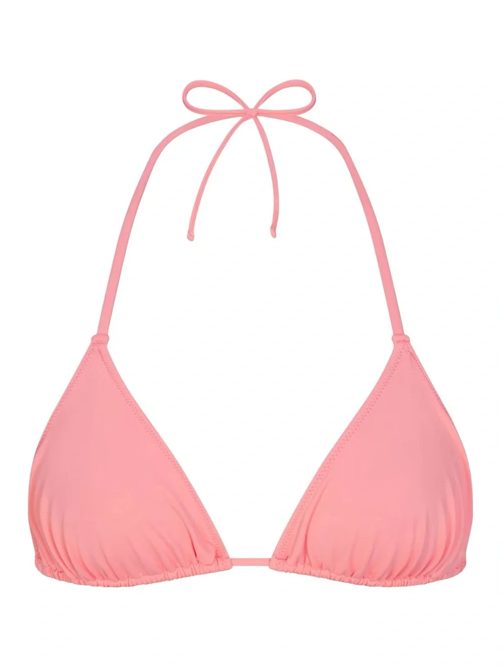 NWT Skims Signature Swim Triangle Bikini Top & Dipped Tie Bottom Set in Melon S